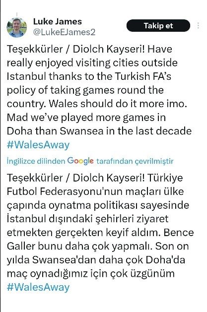 Kayseri Tam Not Aldı