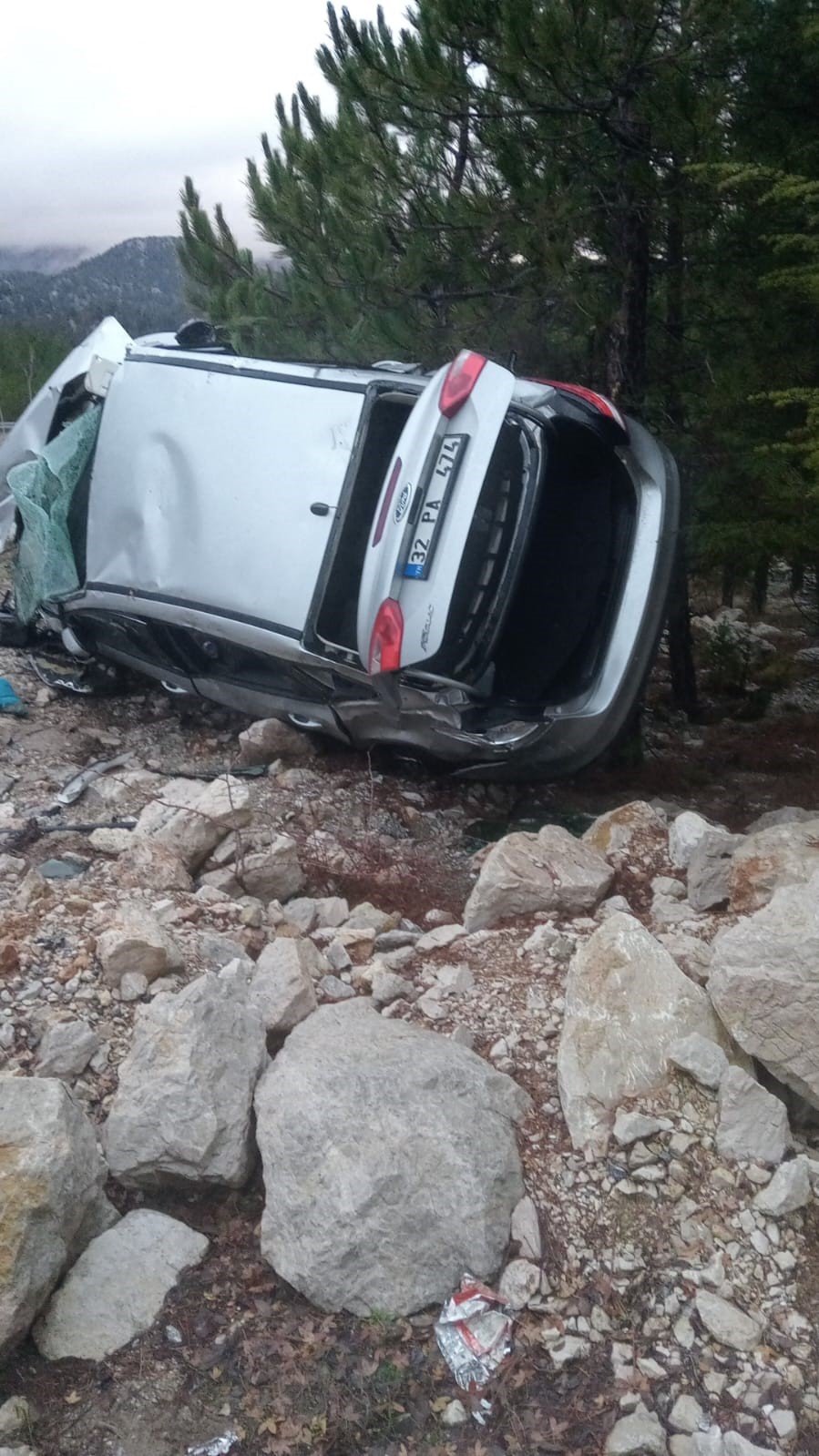 Antalya-konya Karayolunda Trafik Kazası: 1 Ölü, 1 Yaralı