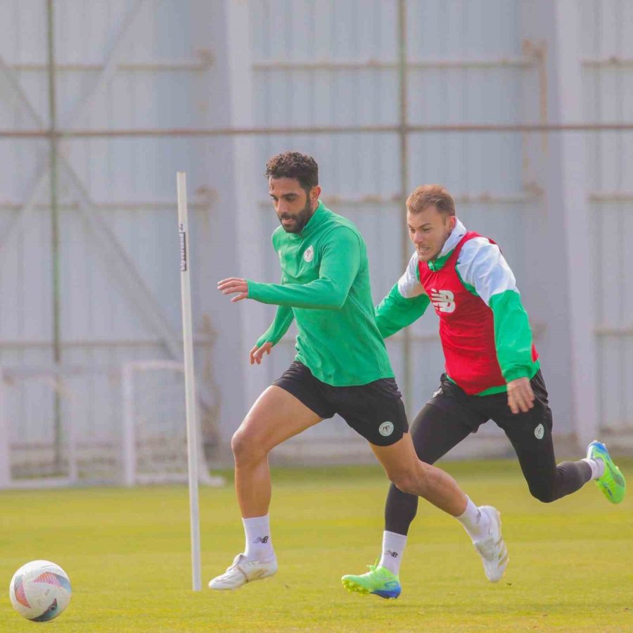 Konyaspor’da, Hatayspor Maçı Hazırlıkları Devam Etti