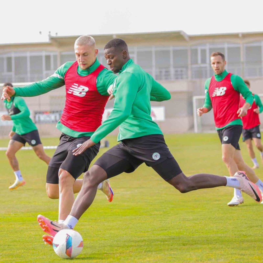 Konyaspor’da, Hatayspor Maçı Hazırlıkları Devam Etti