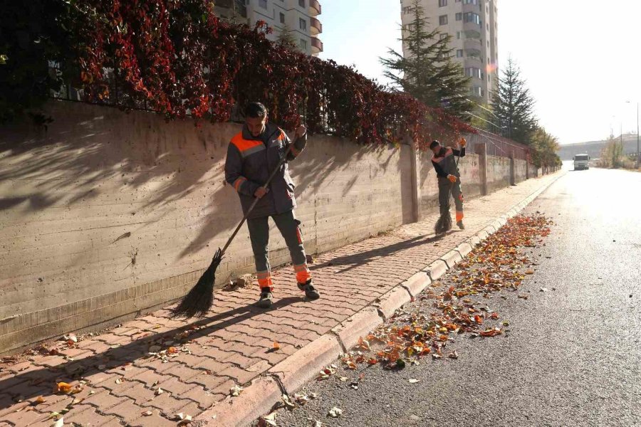 Melikgazi Belediyesi İlçe Genelinde Kışa Hazırlık Çalışması Yaptı