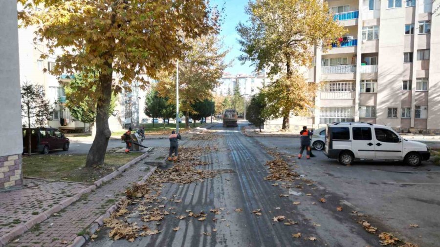 Melikgazi Belediyesi İlçe Genelinde Kışa Hazırlık Çalışması Yaptı