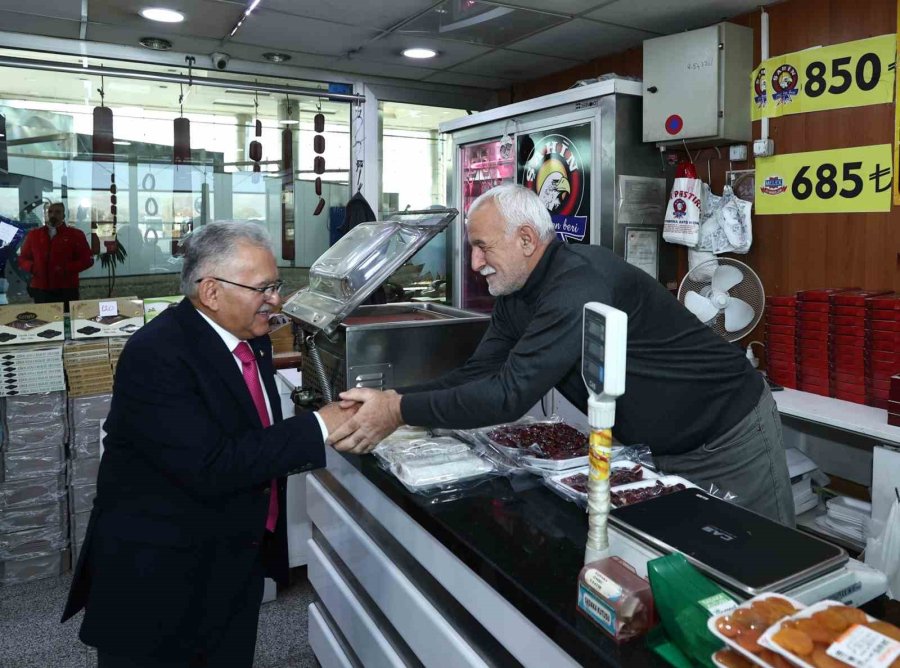 Otogar Esnafından Başkan Büyükkılıç’a Teşekkür