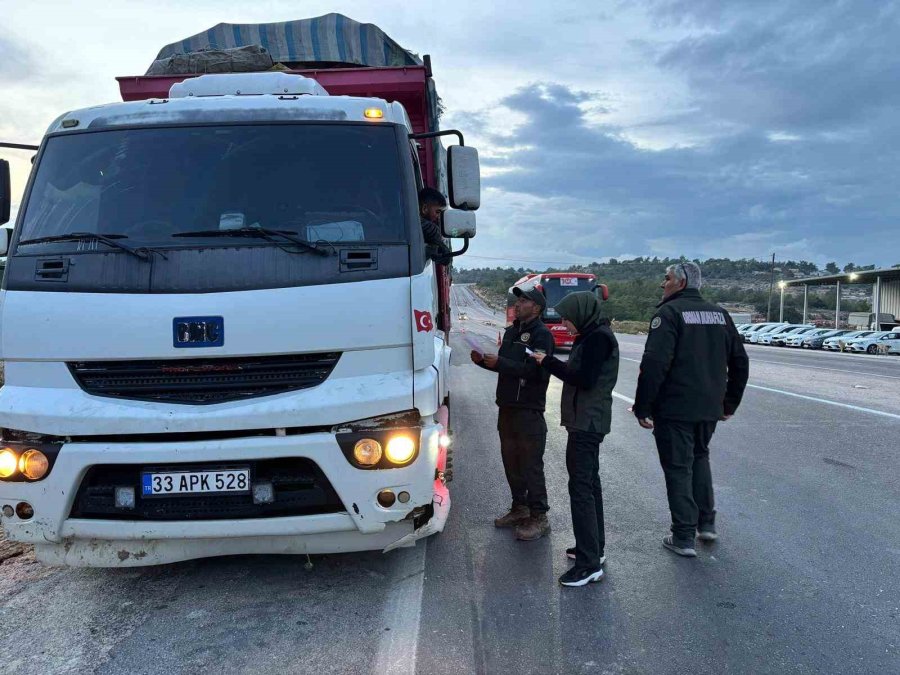 Silifke’de Orman Suçlarına Karşı Önleme Araması Yapıldı