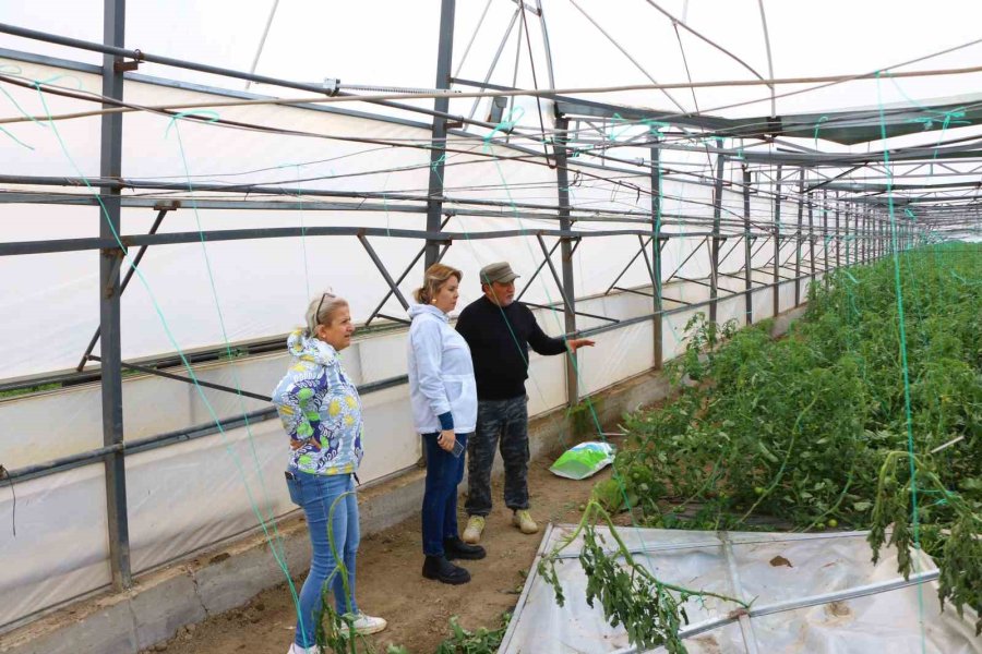 Antalya Büyükşehir, Afet Bölgesinde İncelemelerde Bulunup Yardım Eli Uzattı