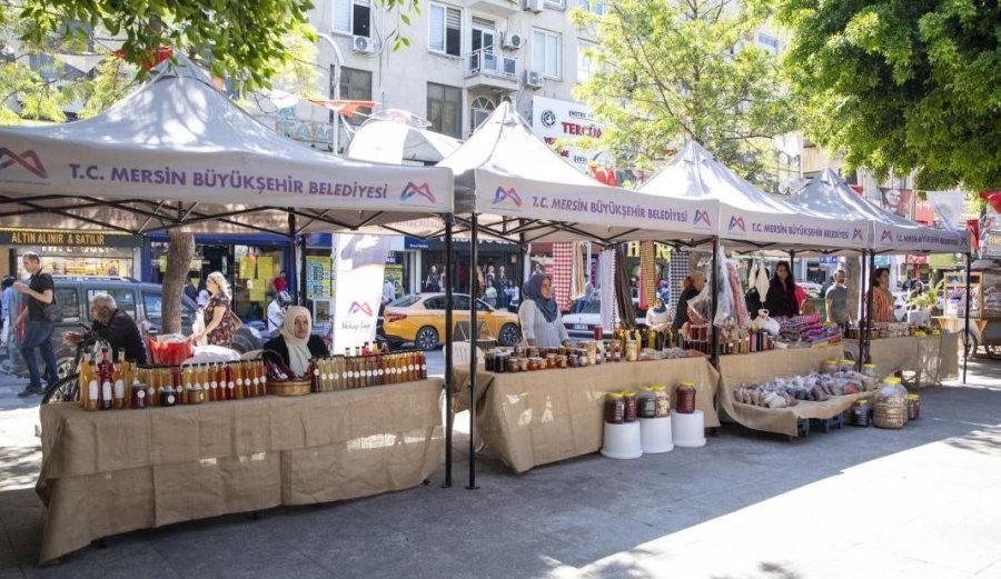 Mersin Büyükşehir Belediyesinden Kadınlara Destek