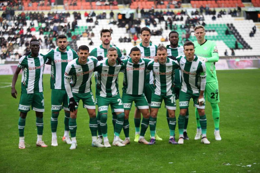 Trendyol Süper Lig: Konyaspor: 1 - Hatayspor: 0 (ilk Yarı)