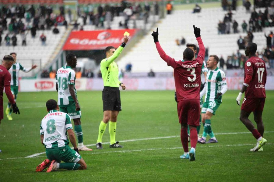 Trendyol Süper Lig: Konyaspor: 1 - Hatayspor: 0 (ilk Yarı)