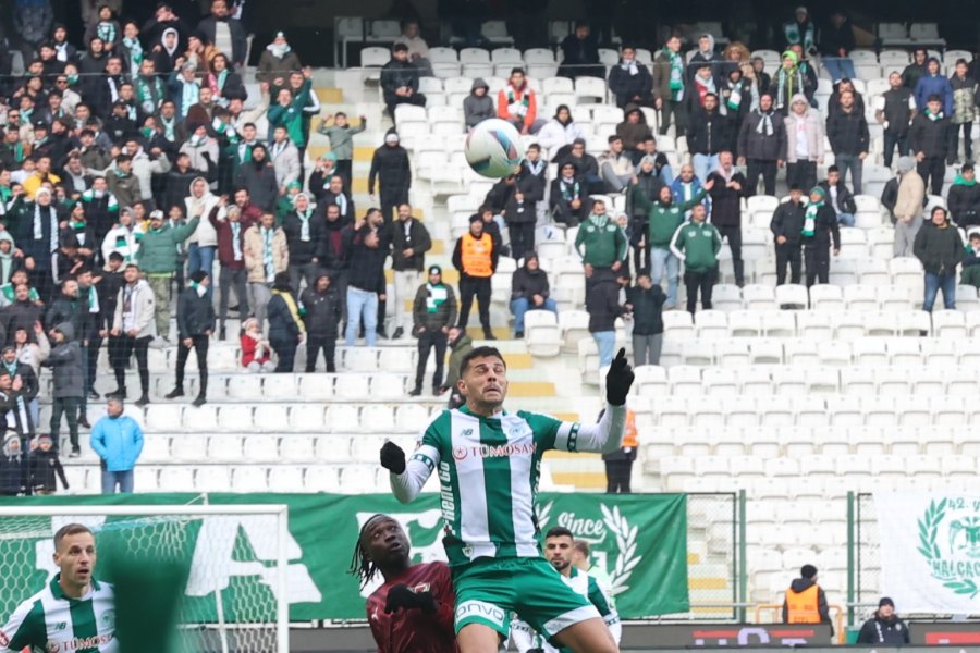 Trendyol Süper Lig: Konyaspor: 1 - Hatayspor: 0 (ilk Yarı)