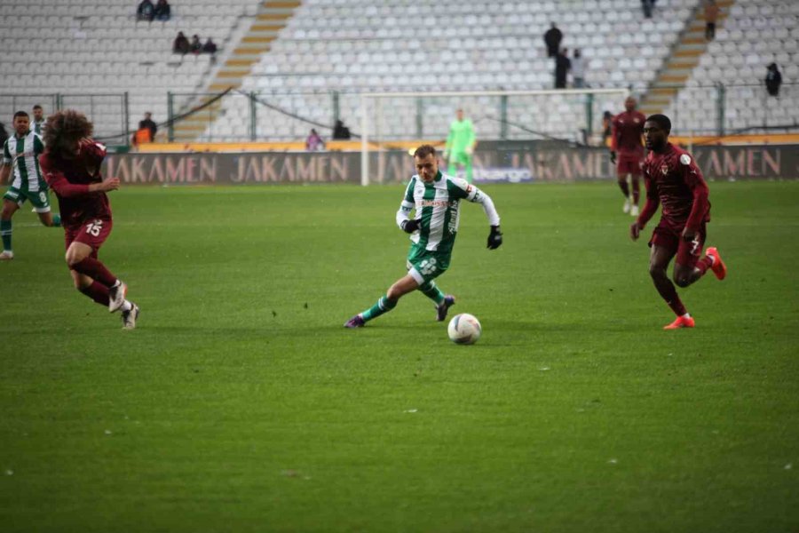 Trendyol Süper Lig: Konyaspor: 1 - Hatayspor: 1 (maç Sonucu)