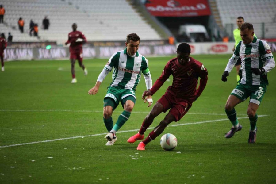 Trendyol Süper Lig: Konyaspor: 1 - Hatayspor: 1 (maç Sonucu)