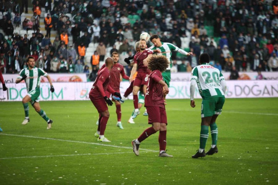 Trendyol Süper Lig: Konyaspor: 1 - Hatayspor: 1 (maç Sonucu)