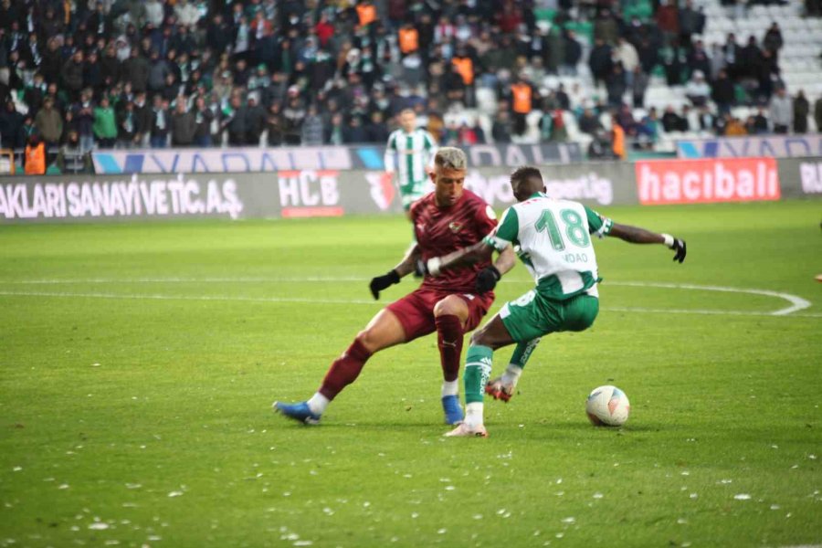 Trendyol Süper Lig: Konyaspor: 1 - Hatayspor: 1 (maç Sonucu)