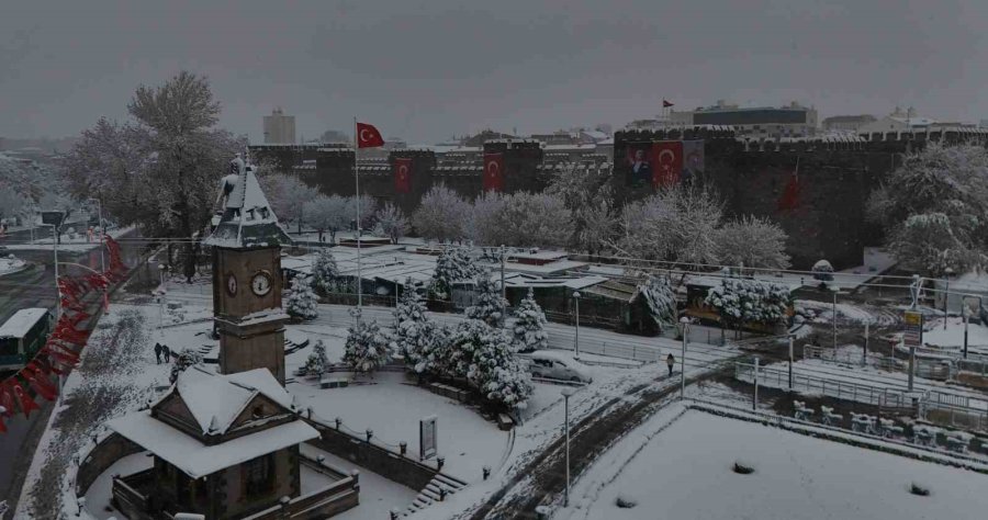 Kayseri’de Kasım Ayında Son 20 Yılın En Fazla Kar Yağışı Yaşandı