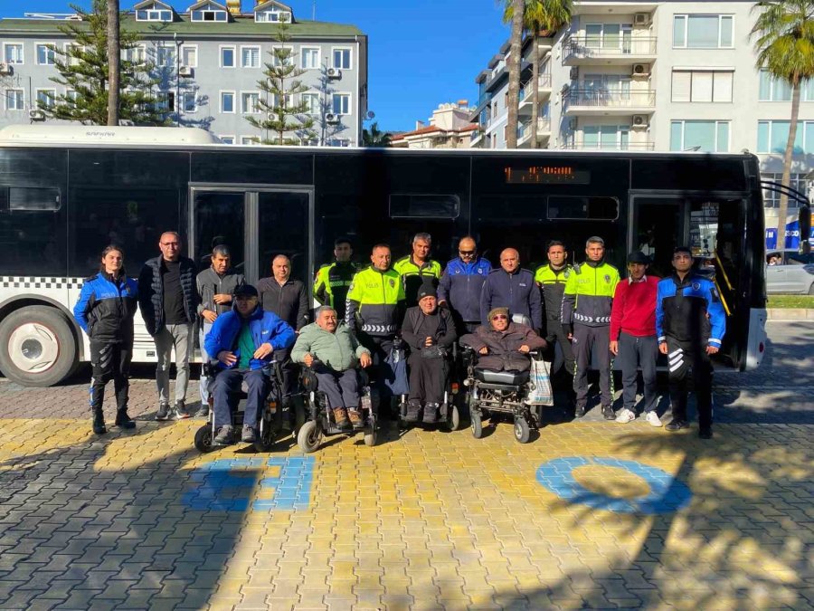 Alanya’da Engelsiz Trafik Denetimleri