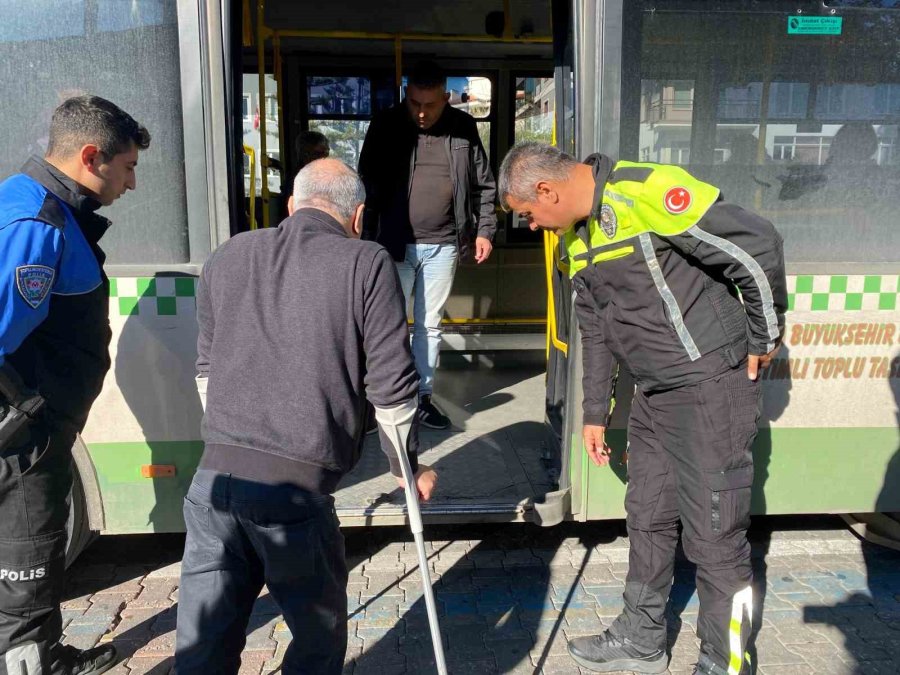 Alanya’da Engelsiz Trafik Denetimleri