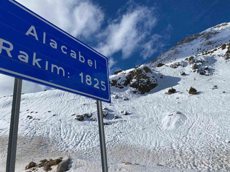 Antalya-konya Karayolu Tüm Araç Trafiğine Açıldı