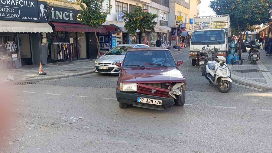 Motosiklet Kazasında Sürücü Yaralandı