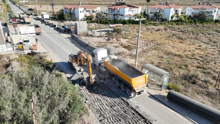 Serik’teki 1,5 Milyar Tl’lik İçme Suyu Projesi Tam Gaz Sürüyor