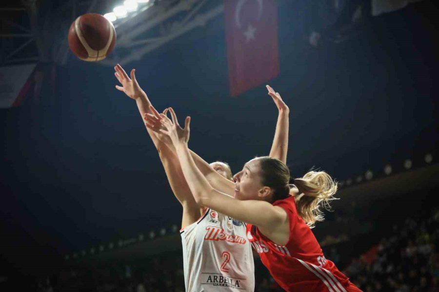 Fıba Kadınlar Euroleague: Çbk Mersin: 87 - Olympiakos: 58