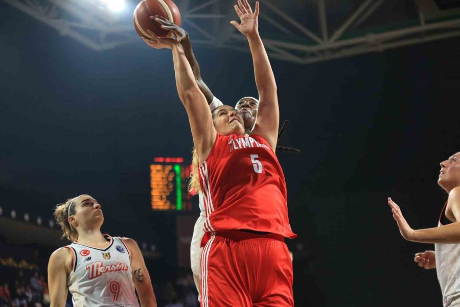 Fıba Kadınlar Euroleague: Çbk Mersin: 87 - Olympiakos: 58