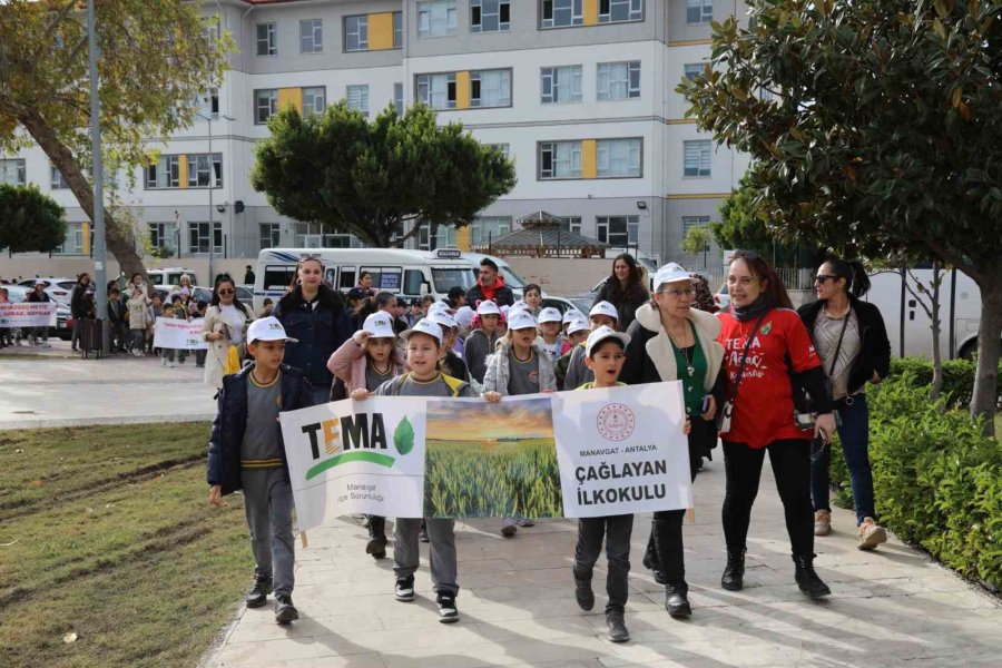 Manavgat’ta ‘toprağa Saygı Yürüyüşü’