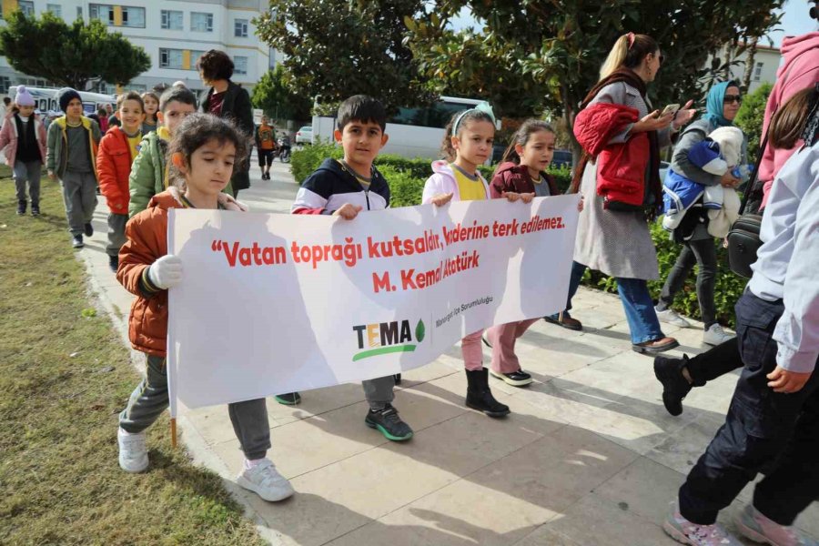 Manavgat’ta ‘toprağa Saygı Yürüyüşü’