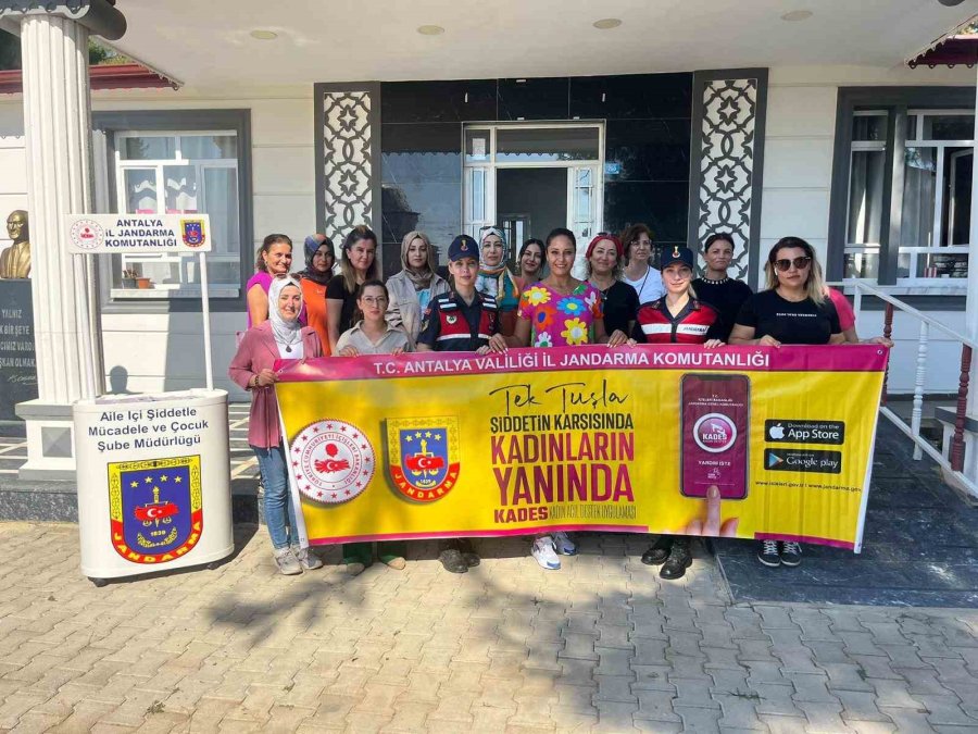 Antalya’da Kadına Yönelik Şiddetle Mücadele İçin 115 Bin Kişiye Ulaşıldı