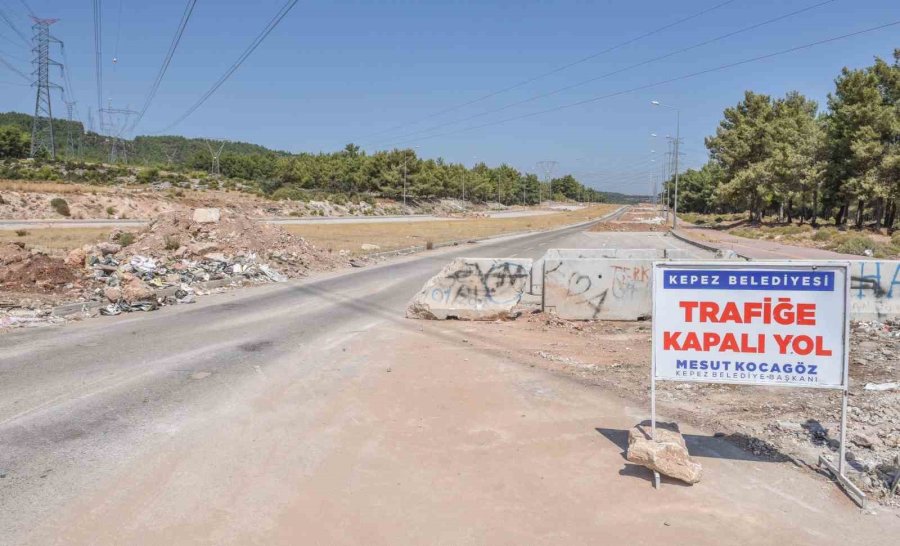 Kepez Belediyesi, Trafiğe Kapalı Doğu Çevre Yolu’nu Açıyor