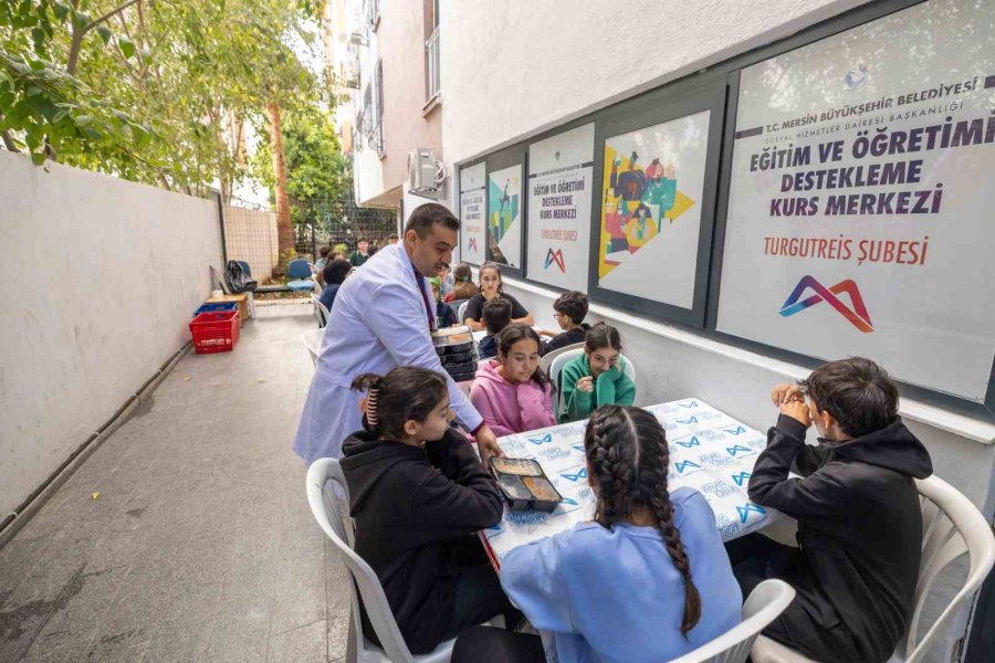 Mersin’de Lgs Kurs Merkezlerinde Dağıtılan Yemek Sayısı 50 Bin Pakete Ulaştı