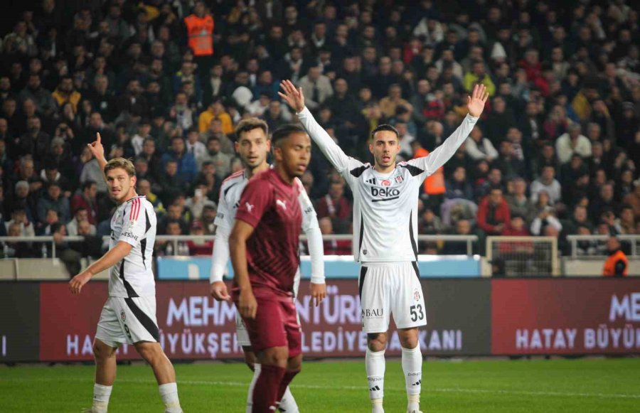 Trendyol Süper Lig: Hatayspor: 1 - Beşiktaş: 1 (ilk Yarı)