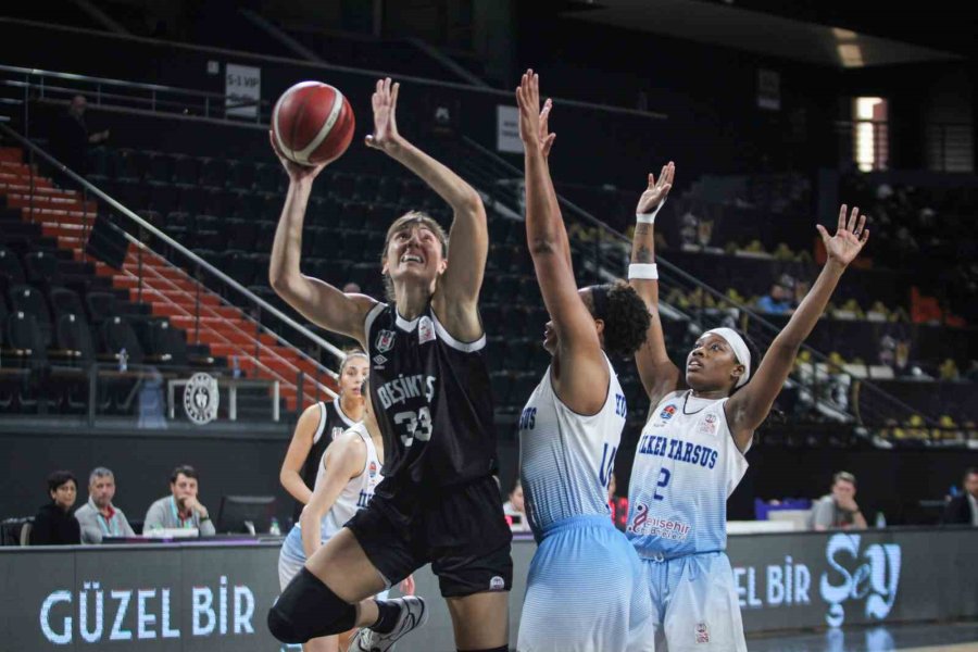 Türkiye Kadınlar Basketbol Ligi: Tarsus Spor: 77 - Beşiktaş: 85