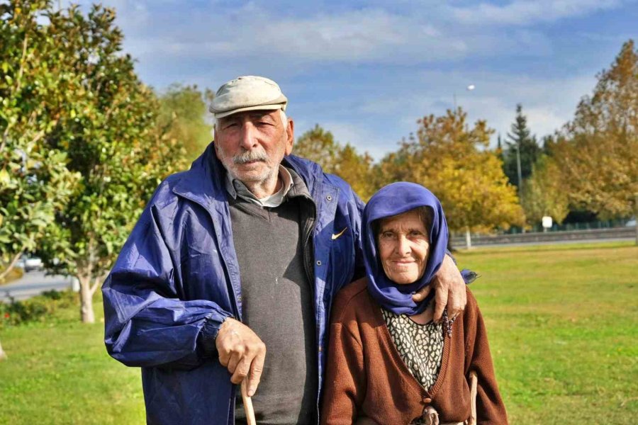 Geçimlerini 44 Yıldır Kent Merkezindeki Yeşil Alanlarda Koyunlarını Otlatarak Kazanıyorlar