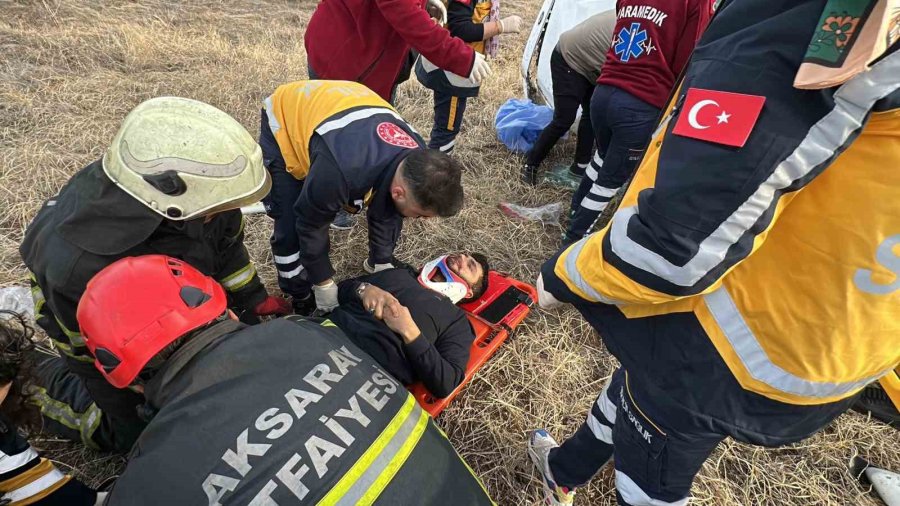 10 Aylık Bebek Kaza Yapan Araçtan Böyle Kurtarıldı