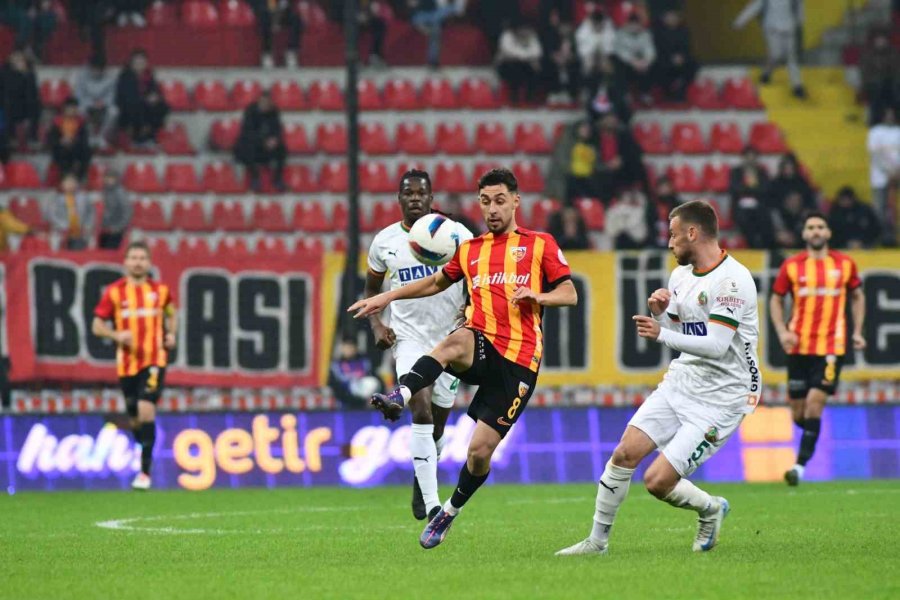 Trendyol Süper Lig: Kayserispor: 2 - Alanyaspor: 0 (maç Sonucu)