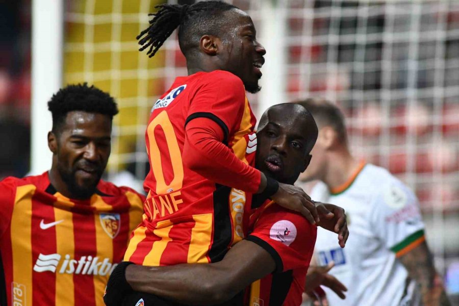 Trendyol Süper Lig: Kayserispor: 2 - Alanyaspor: 0 (maç Sonucu)