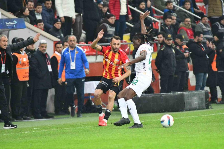 Trendyol Süper Lig: Kayserispor: 2 - Alanyaspor: 0 (maç Sonucu)