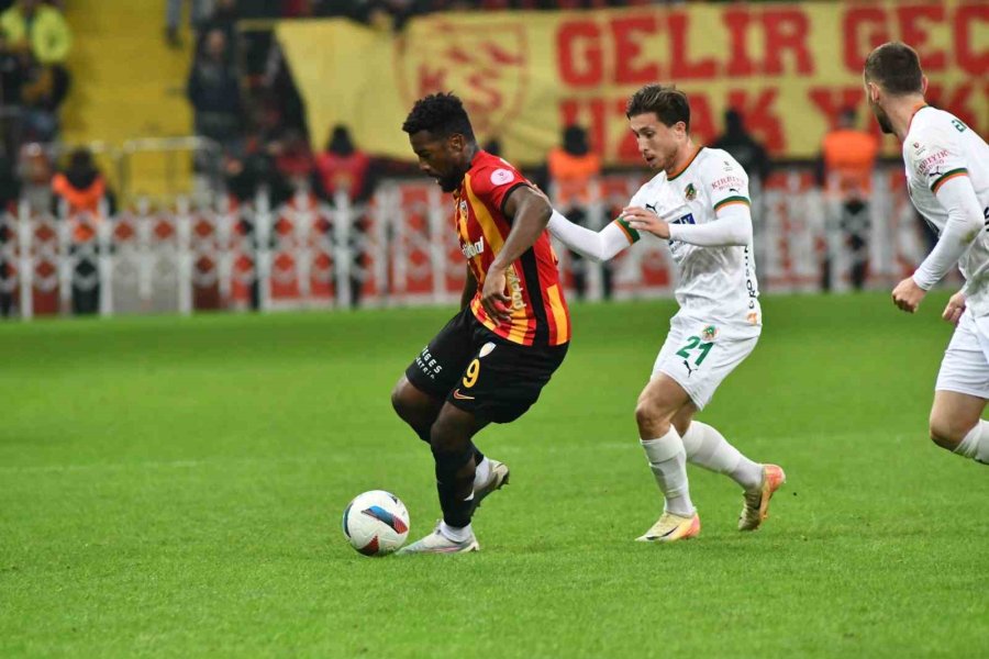 Trendyol Süper Lig: Kayserispor: 2 - Alanyaspor: 0 (maç Sonucu)