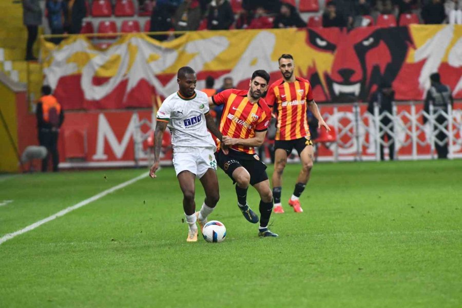 Trendyol Süper Lig: Kayserispor: 2 - Alanyaspor: 0 (maç Sonucu)