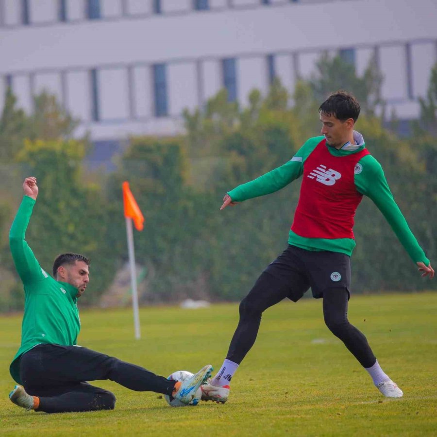 Konyaspor’da, Çaykur Rizespor Maçı Hazırlıkları Devam Etti