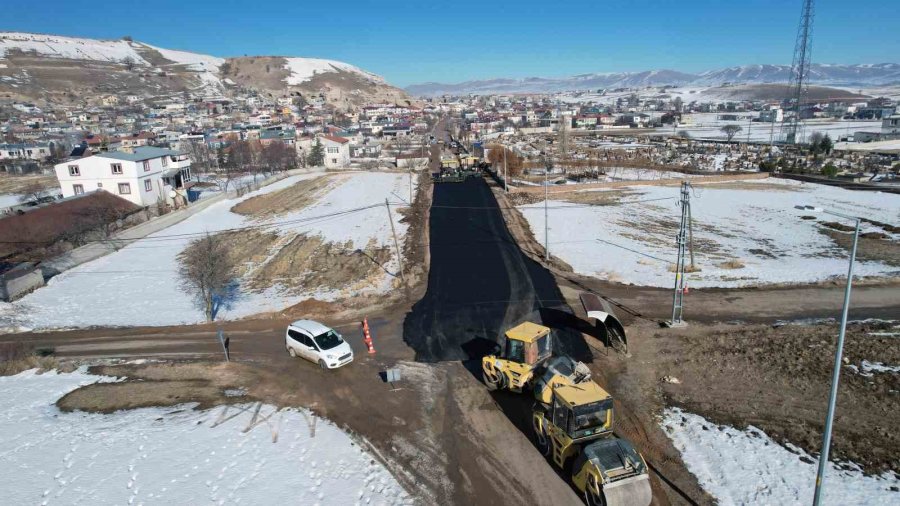 Büyükşehir Ve Talas’tan Kepez’e Sıcak Asfalt