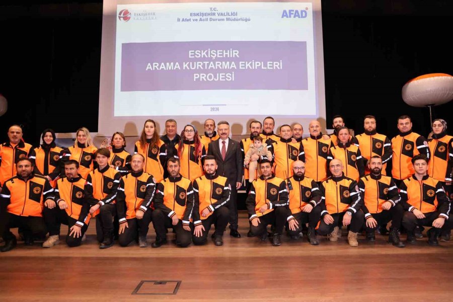 Arama Kurtarma Eğitimini Tamamlayan 446 Kişiye Sertifika