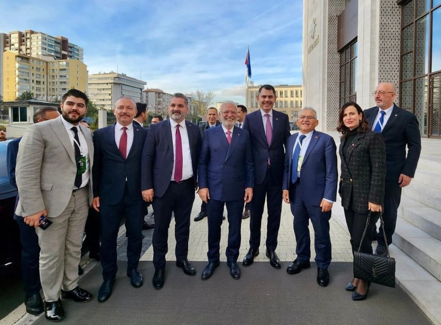 Başkan Büyükkılıç, Ankara’da Cumhurbaşkanı Erdoğan İle Görüştü