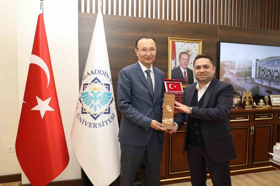 Alkü İle Uluslararası Taraz Üniversitesi, İş Birliği İçin İlk Adımı Attı