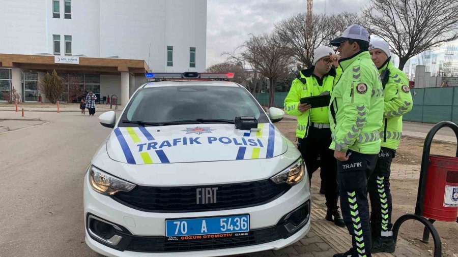 Hastane Bahçesindeki Hatalı Parka Para Cezası