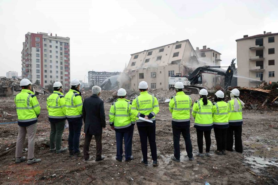 Talas’ta 27 Bin Metrekarelik Alanda Yeni Kentsel Dönüşüm Daha