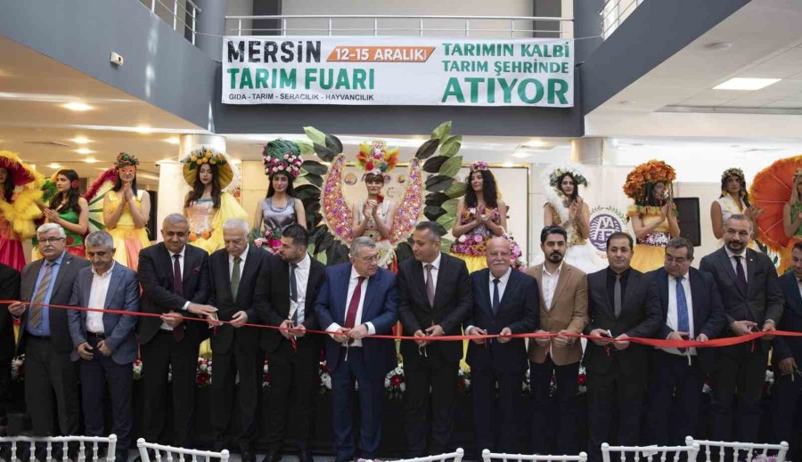 Mersin Tarım Fuarı Kapılarını Ziyaretçilerine Açtı