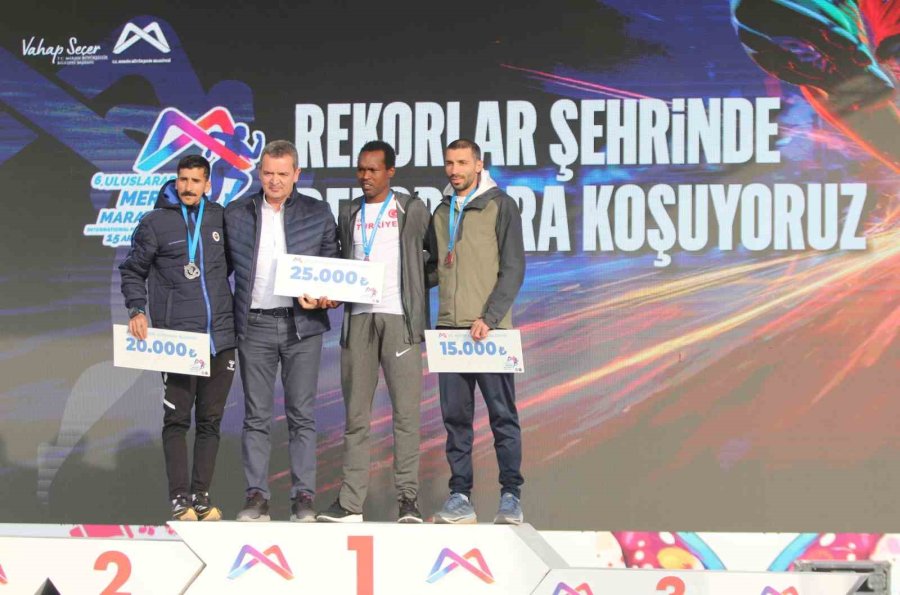 6. Uluslararası Mersin Maratonu’nda Ödüller Sahiplerini Buldu