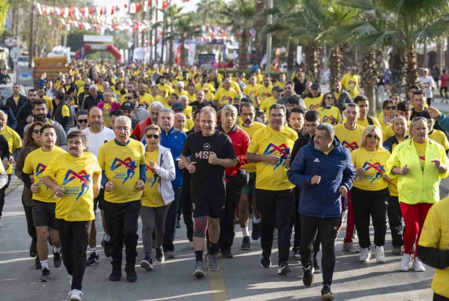 6. Uluslararası Mersin Maratonu’nda Ödüller Sahiplerini Buldu