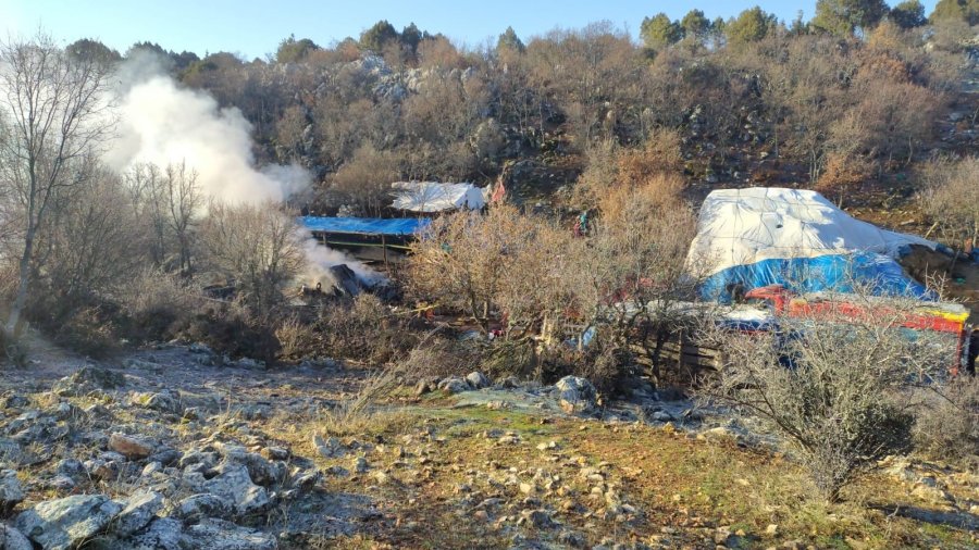 Konya’da Çıkan Yangında Karı Koca Hayatını Kaybetti